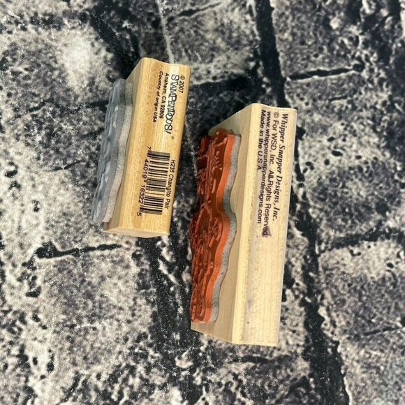 Whipper Snapper CY905 Swinging Monkey & Changlito Pair Stamps - Picture 3 of 7